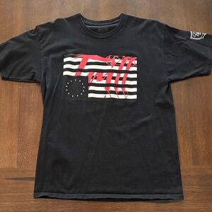 Black Scale Pimp C Trill Shirt Large